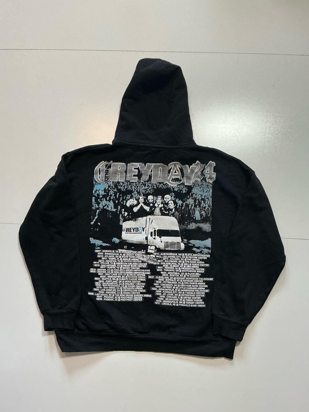 G59 GreyFiveNine Records Greyday 2024 Tour Suicideboy$ Official Hoodie